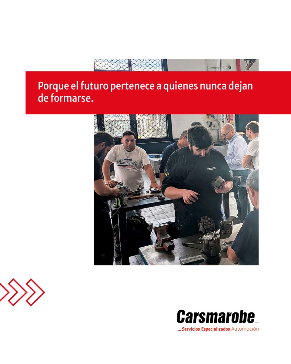 En el camino de la formación, cada estudiante es un motor en marcha.

Celebramos vuestro esfuerzo, vuestra constancia y las ganas de aprender en el taller. 

¡Feliz Día del Estudiante!
#Carsmarobe #FormaciónTécnica #DíaDelEstudiante #Automoción #Posventa