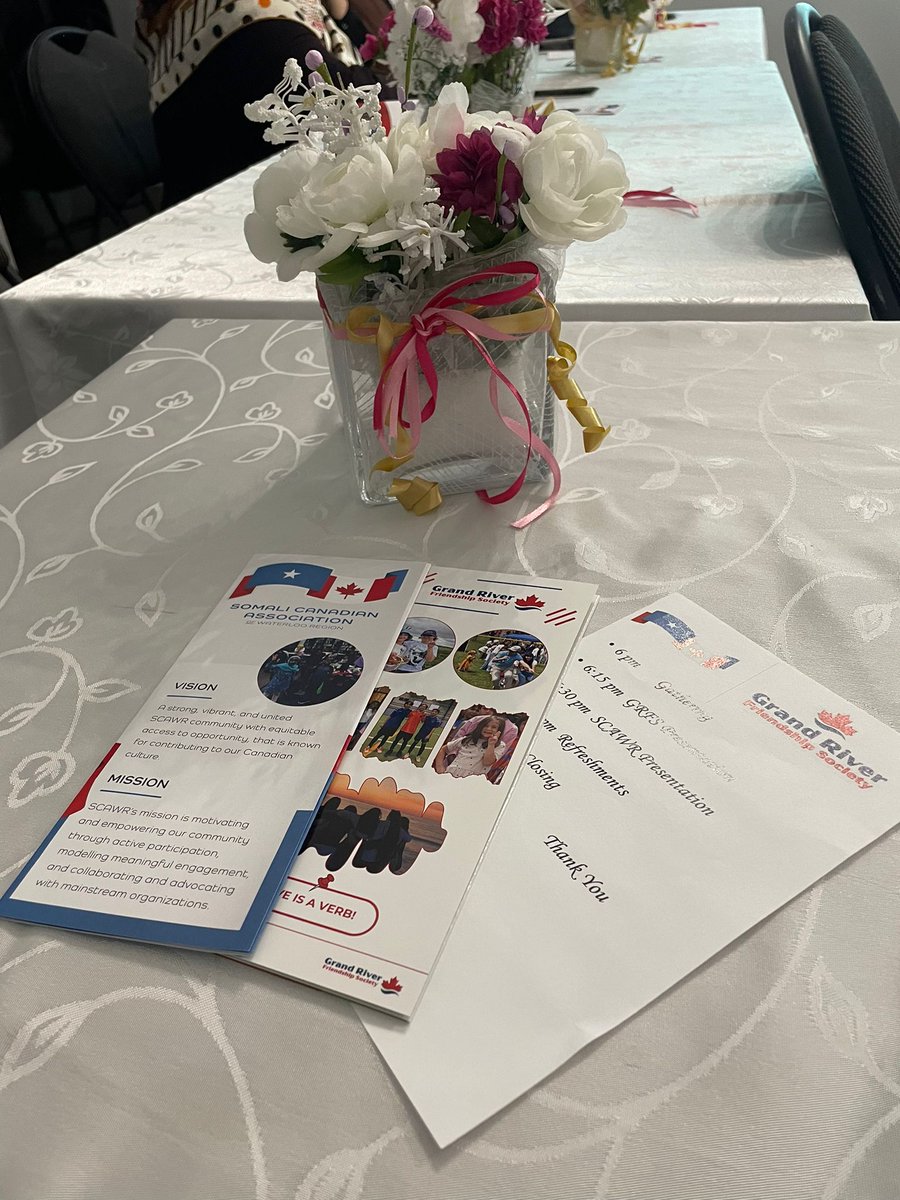 grfsociety's tweet image. GRFS x Somali Canadian Association 🤝

On Friday night, we were honoured to host the Somali Canadian Association of Waterloo Region. Their Board Chair, Executive Director, and team joined us, and it was truly a pleasure to welcome them.

#GRFS #SomaliCanadianAssociation