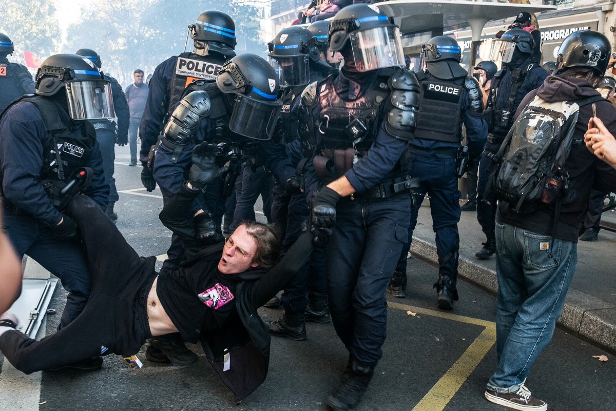 humanite_fr's tweet image. « La police est devenue un instrument majeur de contrôle social », dénonce Anthony Caillé de la CGT Intérieur

Entretien ➡️ l.humanite.fr/si6