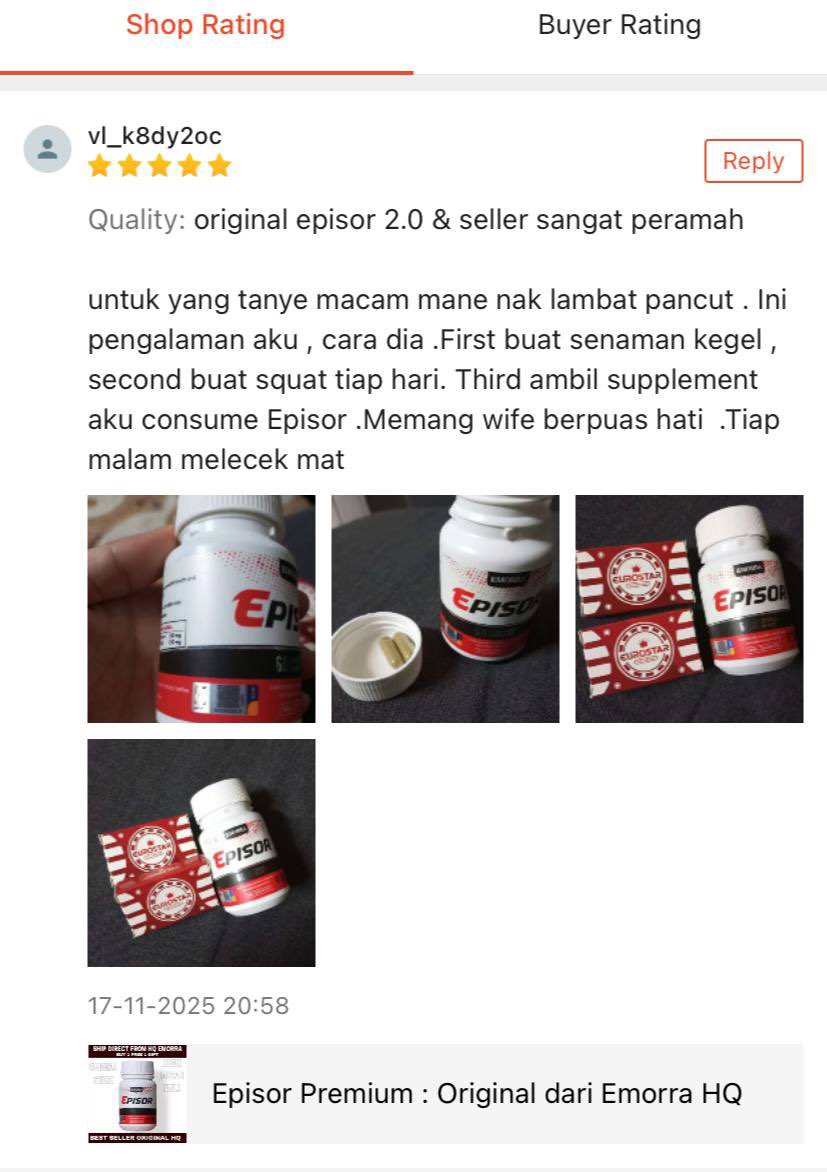Pernah dengar nama pelik ni — Horny Goat Weed? 🐐🌿

Kajian moden pun tunjuk, bahan aktif dalam Horny Goat Weed (icariin) boleh bantu tingkatkan peredaran darah, stamina, dan paras testosteron semula jadi. 💪🔥

Itulah sebabnya herba ni jadi antara ramuan utama dalam Episor