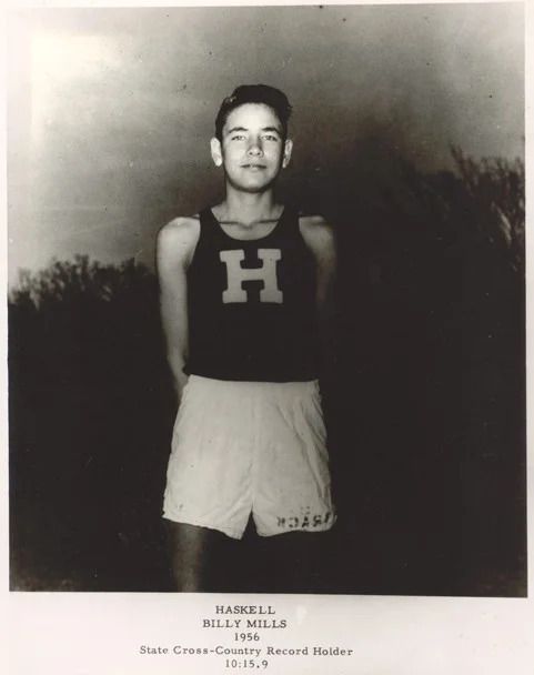 ndnsports's tweet photo. On this day, November 17th, 1956, Billy Mills (Oglala Lakota) won the 1st official Kansas State High School Athletic Association (KSHSAA) state cross country individual championship and set the first state record as well.
#NativeAthlete #Oglala #Lakota #Haskell #OnwardHaskell https://t.co/lOcz49bzQq