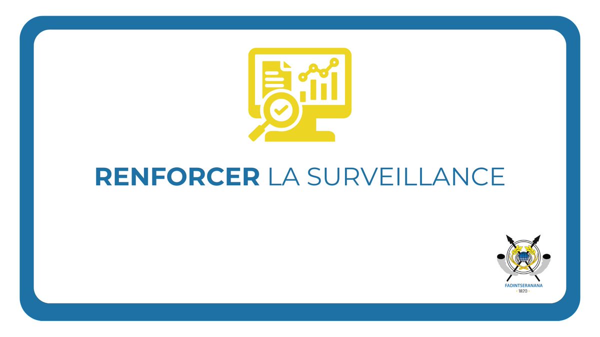 🇲🇬 Découvrez le #PlanStratégique_2025_2029 de la Douane Malagasy
🎯 Objectif  12 : Renforcer la surveillance
Une Douane plus mobile et mieux équipée pour protéger le pays. 
Une Douane moderne pour sécuriser le territoire et préserver nos richesses.