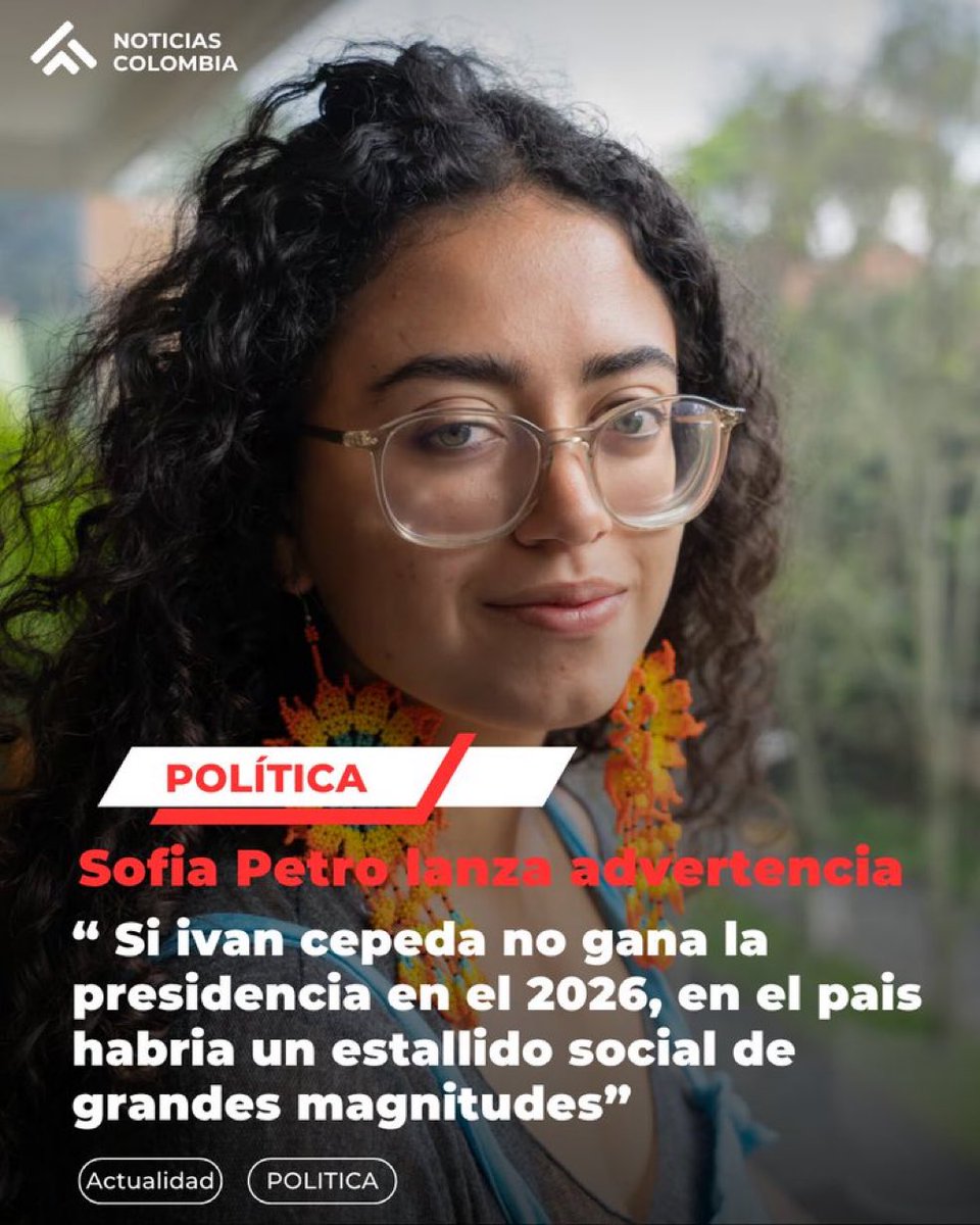 RafaNietoLoaiza's tweet image. ¿Un &quot;estallido social de grandes magnitudes&quot; si Iván Cepeda no gana? ¿Una amenaza?

Como sea, es un ataque a la democracia: ¡es inaceptable que quienes participen en un proceso electoral intimiden a los demás con el anuncio de que habrá violencia si no son ellos los ganadores! Es…