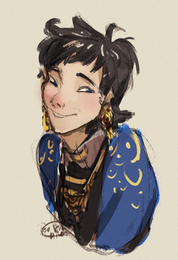 blas_pooka's tweet image. One small tip I can give is to make small expression lines around the eyes and neck, Also, even if you look younger, adult bodies usually have a smaller head in proportion to the rest of the body 😊