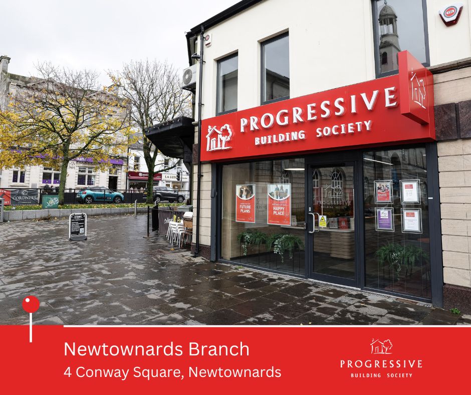 ProgressiveBSoc's tweet image. 📍 Newtownards Branch. One of eleven Progressive branches located throughout Northern Ireland. Use our online branch finder to locate a branch near you!
Branch Locations - Progressive Building Society