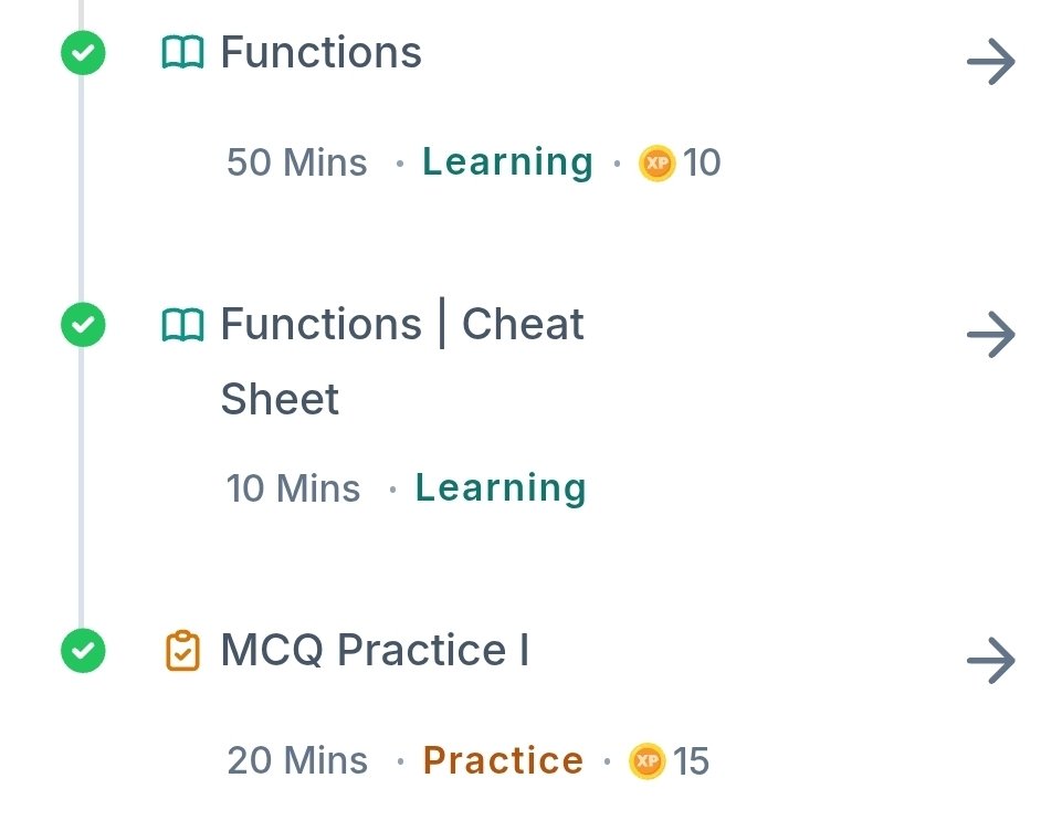 RushikeshR710's tweet photo. Today's Complete Lecture &amp; MCQ Practice Score✅️

#Nxtwave #CCBP #CCBP4.0 
#ccbian #journey #Acadmy #python #CodingJourney #Skill #technology #Development #India #Skilldevelopment #Growth https://t.co/MX9qUiu8iY