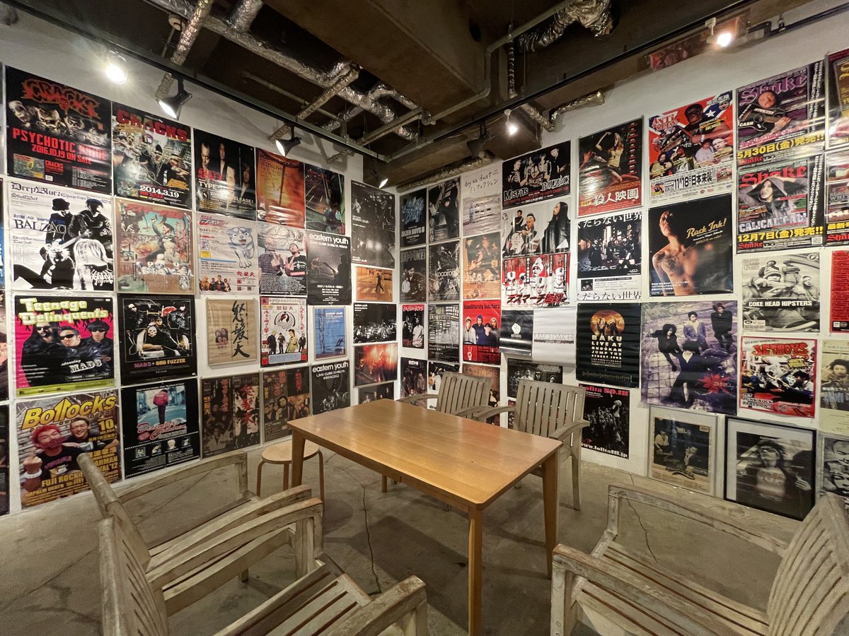 新代田POOTLEで開催中の菊池茂夫さんポスター展再訪。 NUMBER GIRL