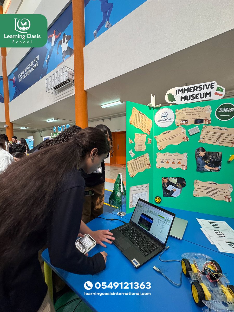 Learning_Oasis_'s tweet image. Join the exciting LOIS journey today! 
🌐 Discover more: 
learningoasisinternational.com

📞 Connect with us: +966 54 912 1363

#LearningOasis #LOISExperience #15YearsOfExcellence #FutureStartsHere #STEM