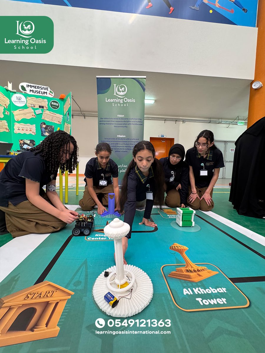 Learning_Oasis_'s tweet image. Join the exciting LOIS journey today! 
🌐 Discover more: 
learningoasisinternational.com

📞 Connect with us: +966 54 912 1363

#LearningOasis #LOISExperience #15YearsOfExcellence #FutureStartsHere #STEM
