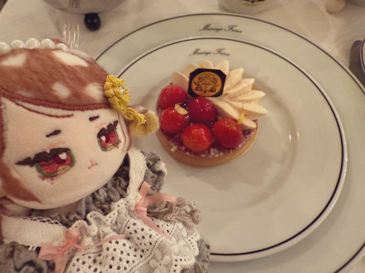 llgwJ6H1ou81892's tweet image. 千古ちゃんのお誕生日をお祝いしてきました🍰🫖
我が家に来てくれてありがとう。これからもよろしくね💐
 #あんみつ工房