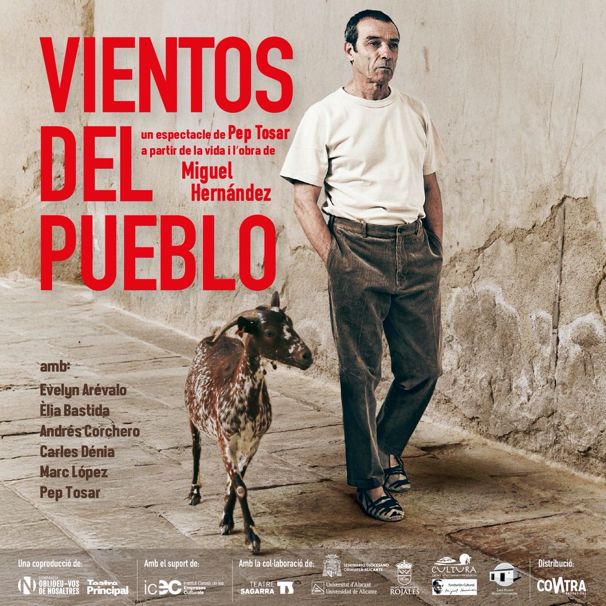 OGestio's tweet image. Ja tenim el cartell de l’espectacle!!!

📸✍🏼 Moltes gràcies al @DavidRuano per la fotografia i a la @francinaplanas pel disseny gràfic

🎭🐐Estrenem el proper 29 de novembre al #teatresagarra
