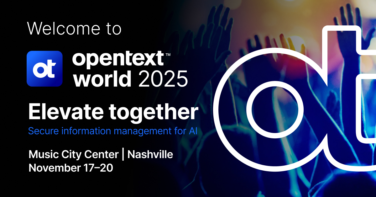 OpenText tweet media