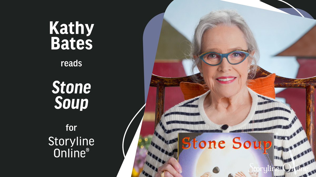 Celebrate #NationalGratitudeMonth with ‘Stone Soup,’ read by Academy Award-winning actor Kathy Bates! Discover how generosity and community can transform a divided village. 🥣📚

Watch here: storylineonline.net/books/stone-so…