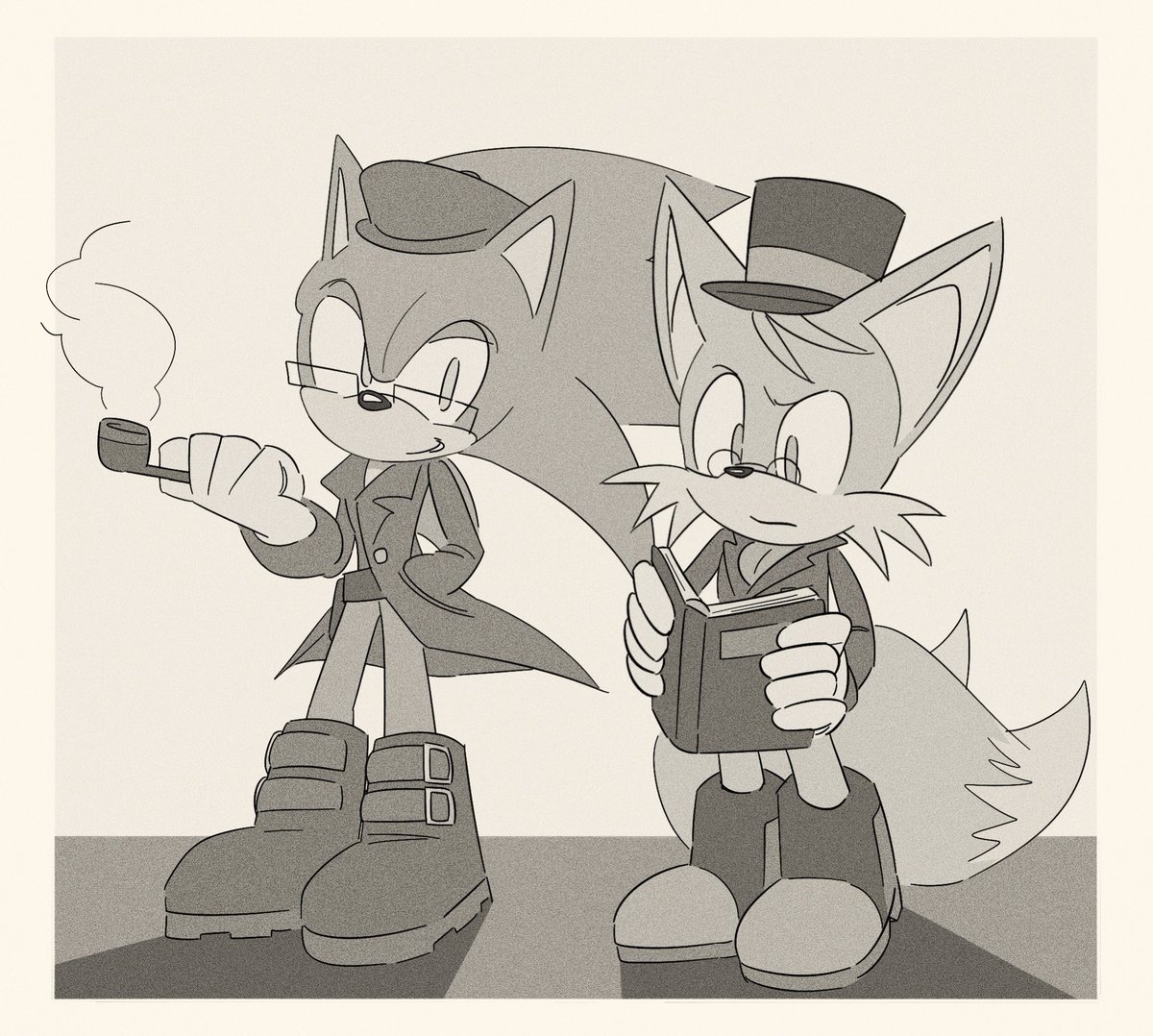 sherlock and his reliable watson.? something silly!