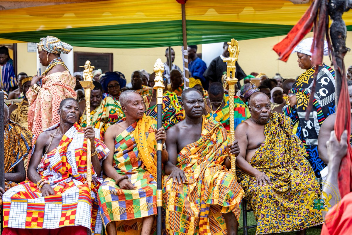 georgeoaddo's tweet image. I was honored to join the people and chiefs of Aburi and Akuapem Adonten over the weekend at this year’s Odwira festival, hosted by Otoobour Djan Kwasi II, the Aburihene and Adontenhene of Akuapem. As a proud son of the Akuapem Ridge, it was a great privilege for me to…