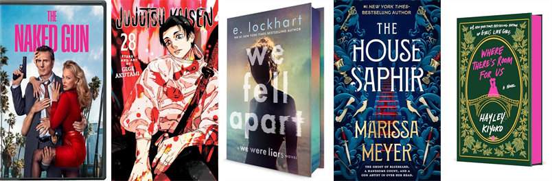 StevensMemLib's tweet image. This week the Stevens Memorial Library has 30 new books and one new movie.  New items include The Naked Gun. wowbrary.org/nu.aspx?p=1529…