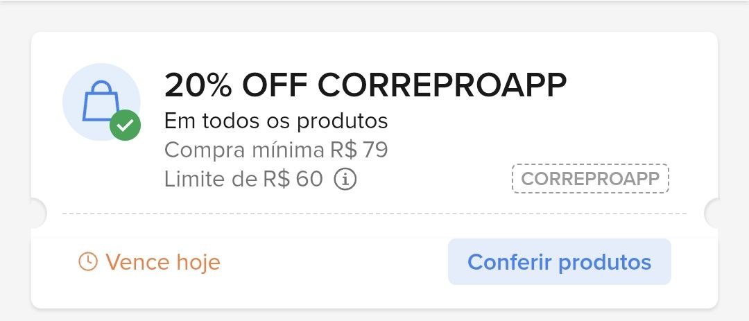 thaianegc's tweet image. 🚨 CUPOM MERCADO LIVRE 🚨 

🎟 Código: CORREPROAPP

🔥 20% OFF limitado R$60

🔗 ATIVE AQUI: mercadolivre.com/sec/1c8soFE