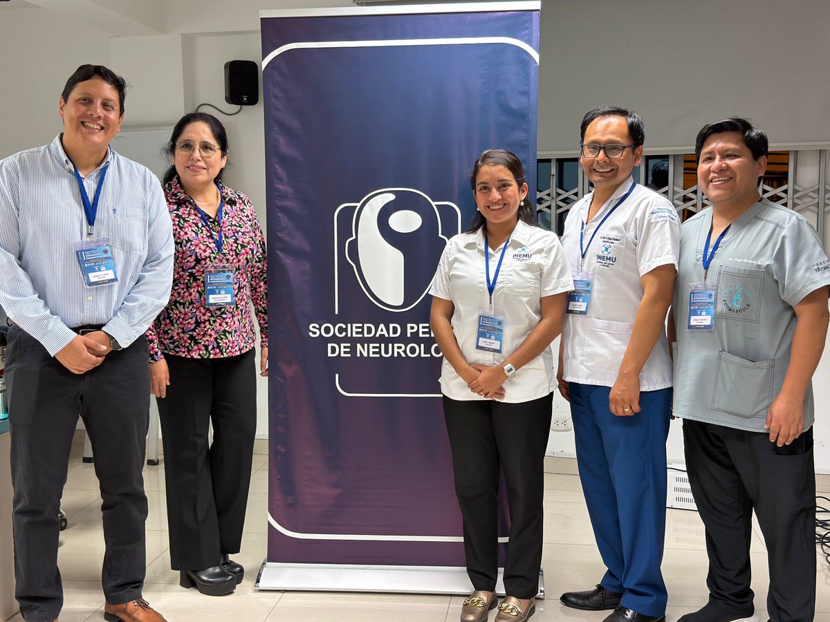 PNSociety1's tweet photo. Thank you to PNS Members Drs. Luciana Leon Cejas and Hans Katzberg for delivering a virtual presentation during the joint session at the Peruvian Neuromuscular Society’s International Course. Thanks to the PNS Education Committee for expanding the global reach of the PNS. https://t.co/Bo21rEFSBX