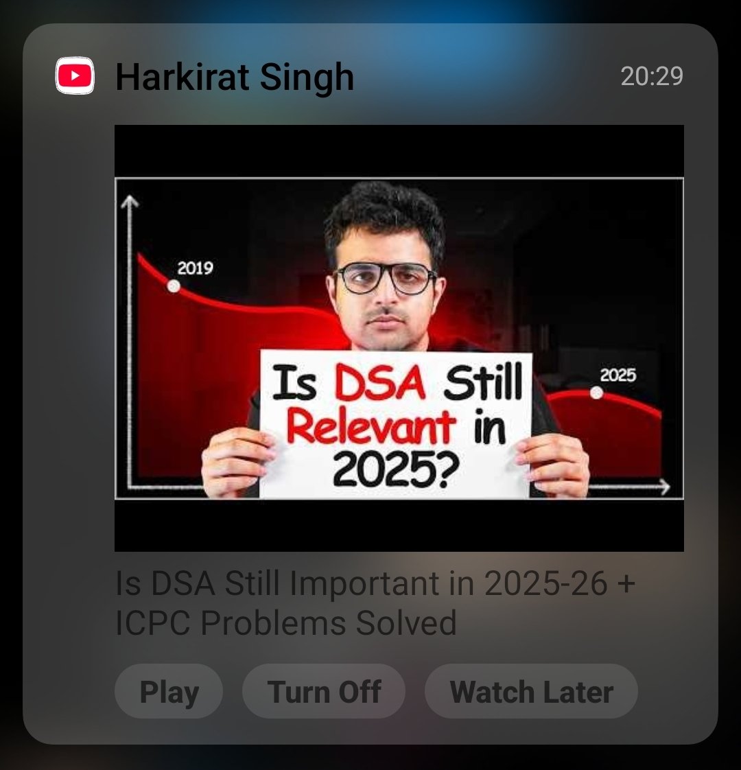 ZuhaibHanfi's tweet image. What do you think? 
Is DSA Still Relevant in 2025-26?