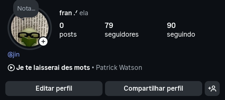 so nao consigo deixar no insta porque preciso seguir meus favs ne