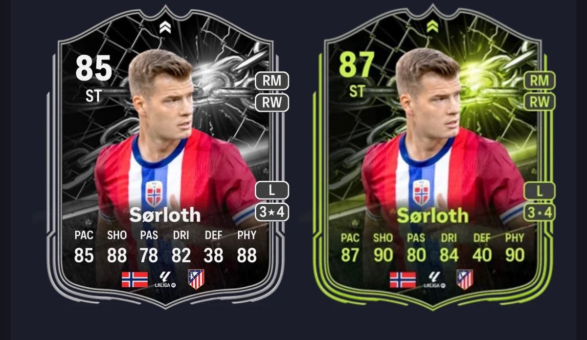 الي معه سورلوث تطور +2 الان ! 🥶🥶🥶🔥

اساسي بتشكيلتك؟ 👀👇🏻