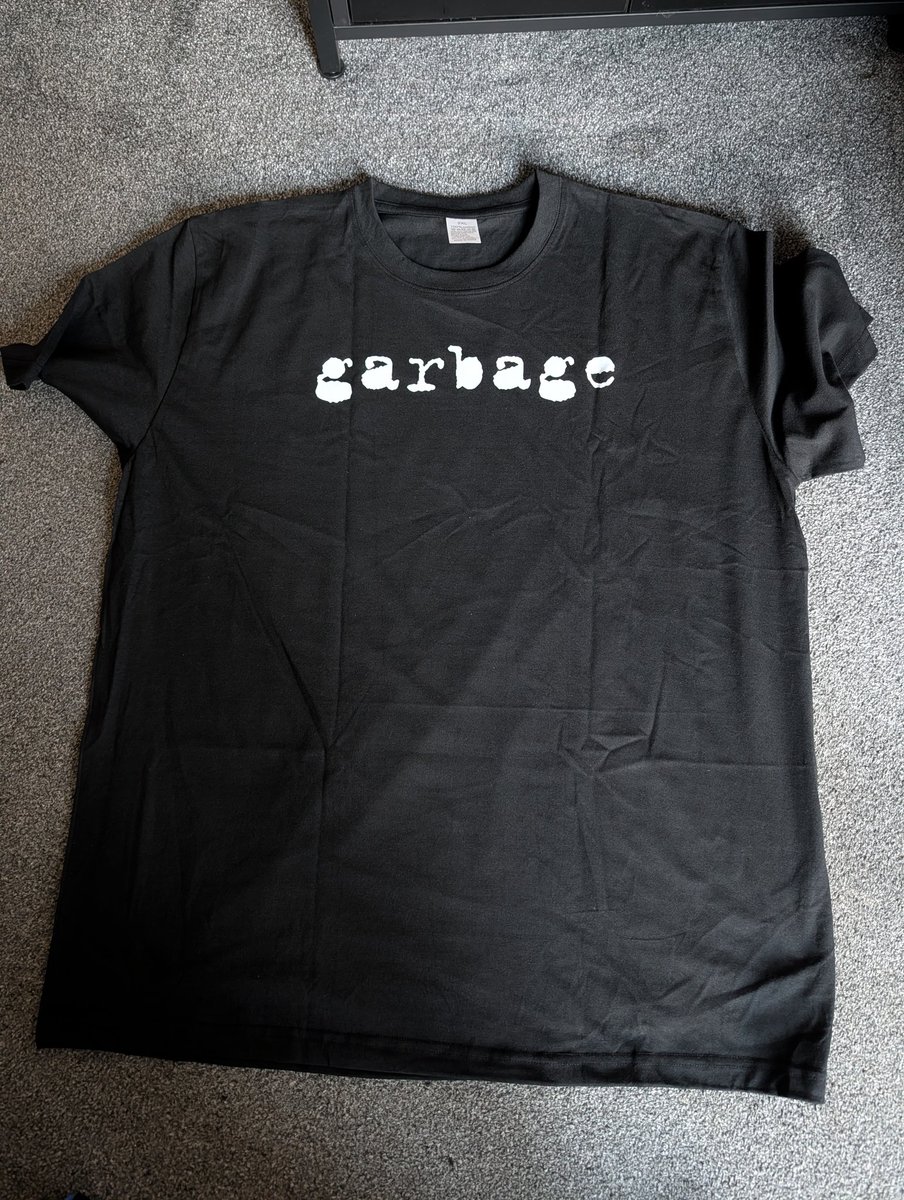 My new t shirt from my favourite music band has arrived.

IYKYK