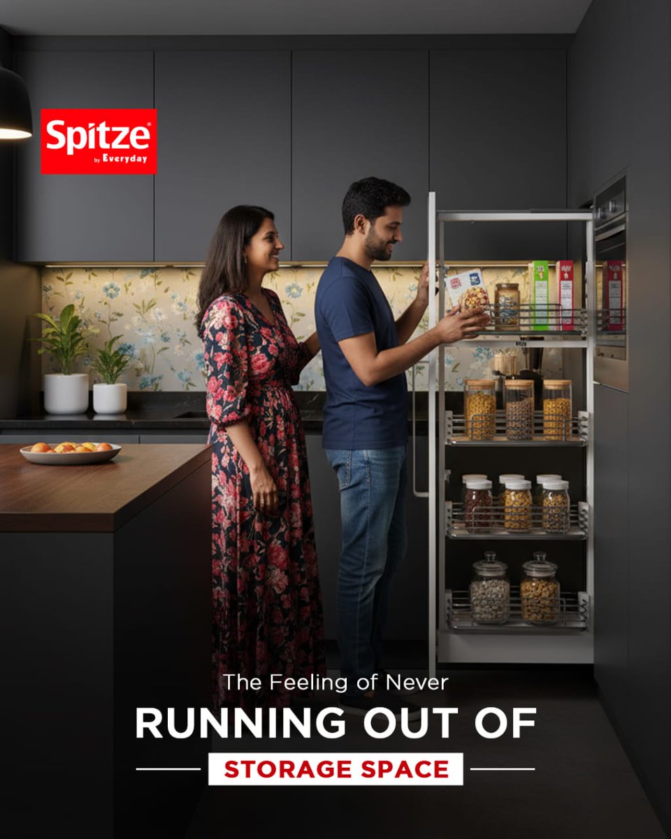 SpitzeEveryday's tweet image. Storage solutions don&apos;t have to be difficult, it has to be smart. Choose smart storage solutions from Spitze By Everyday. 

#spitzebyeveryday #storagesolutions #KitchenCabinets #KitchenSolutions #InteriorSolutions
