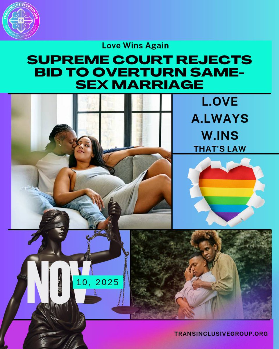 LOVE WINS AGAIN!!
#lgbtqia #gaymarriage #marriagequality