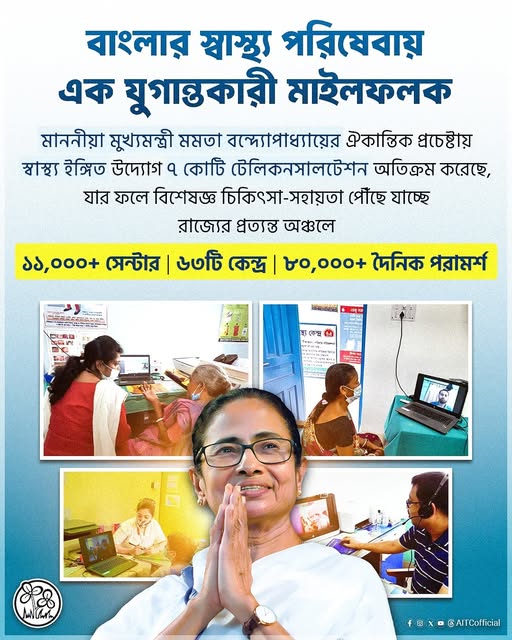 SaikatC19284163's tweet image. বাংলার স্বাস্থ্য পরিষেবায় এক যুগান্তকারী মাইলফলক  #MamataBanerjee #TMCS @MamataOfficial @MamataOfficial @TMC_Supporters
