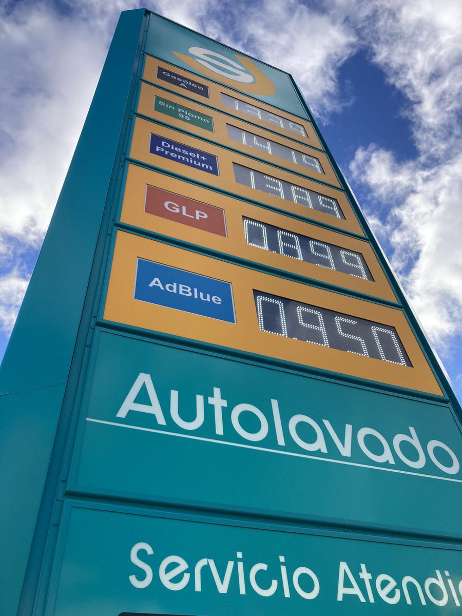 essanjeronimo's tweet image. Hola amigos, desde hace unos minutos ya disponemos en San Jerónimo de GLP, para todos los vehículos que llevan esta energía limpia y económica!👍⛽️ 
Y arrancamos con muy buen precio, a 0,899 €/Litro!!🤩🙋🏻‍♂️