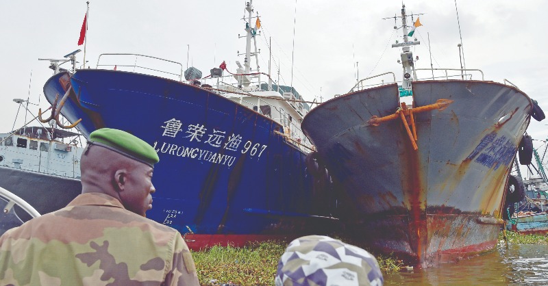ADFmagazine's tweet photo. Security analysts urge greater regional cooperation and collaboration to counter illegal, unregulated, and unreported (IUU) fishing off the coasts of Africa.