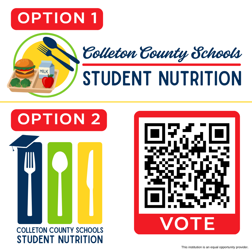 ColletonMeals's tweet image. 🚨 Final day to vote! 🚨

Help us choose the logo that will represent our Department of Student Nutrition for years to come. Cast your vote before midnight and make history with us! 🌟🍏 #VoteForTheLogo

forms.gle/JspkrRoAR8F9t2…

#Colletonsc #Colletonsouthcarolina #Colleton