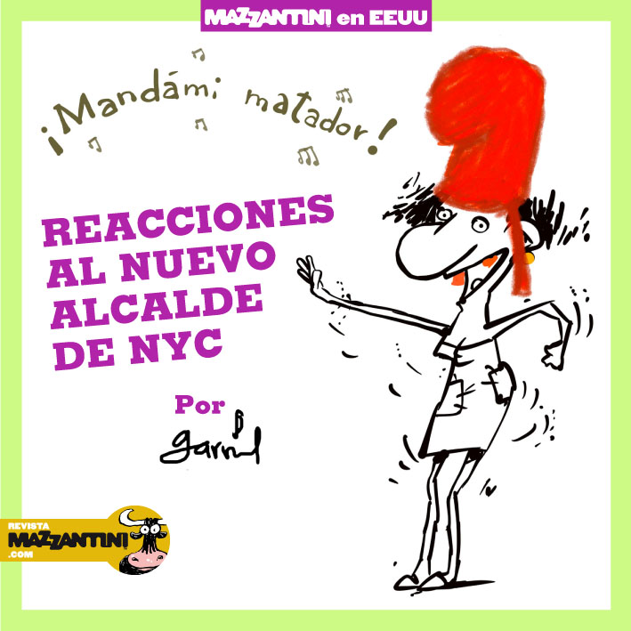1/2 #Cuba "Reacciones al nuevo alcalde de NYC", por Garrincha.