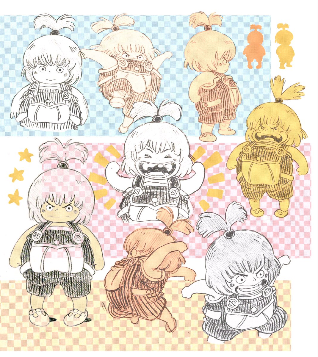 aten_man_'s tweet image. Some highly spirited child??
#characterdesign