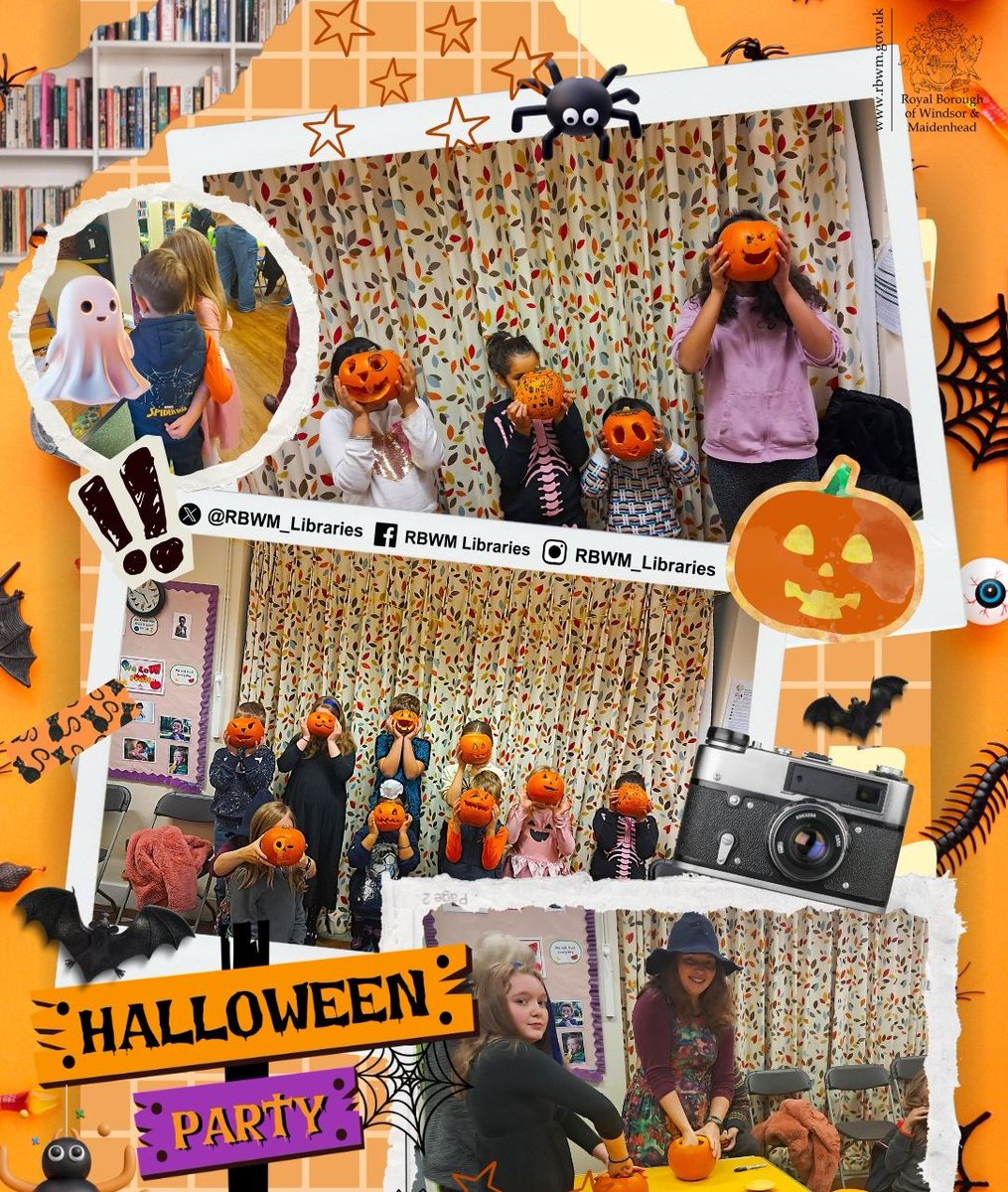 RBWM_Libraries's tweet image. What a smashing good time carving pumpkins last week at Dedworth Library! 

A special thank you to Tesco for their support. We loved seeing our community get creative. 🧡 

#DedworthLibrary #CommunityEvent #PumpkinCarving