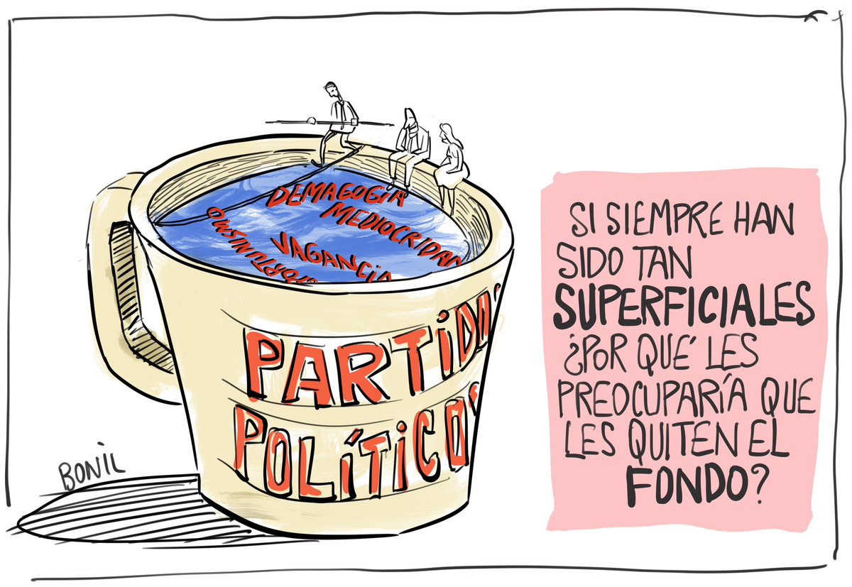 Mucho por cuestionar a los partidos políticos. ¿Forman liderazgos, hacen pedagogía social, explicitan propuestas? ¿qué sobre el IEES? ¿acuerdos en POLÍTICAS DE ESTADO? Mayormente solo son máquinas electorales que anhelan poder. ¿Deben rendir cuentas de su fondo partidista?