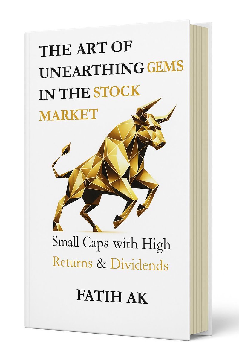 Fatih_Akia's tweet photo. 🚀 Only 8% of #investors beat the market.
Will you be one of them? 💎

📘 The Art of Finding Hidden Gems in the Stock Market by Fatih AK shows how to turn #volatility into opportunity, with strategy, discipline &amp; smart analysis

👉 Link BELOW
#Investing #StockMarket #Value https://t.co/KULbnFBuJf