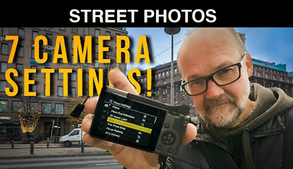 shutterbug's tweet image. Seven key camera settings from a street photography pro tinyurl.com/3ajbx3hy (VIDEO)