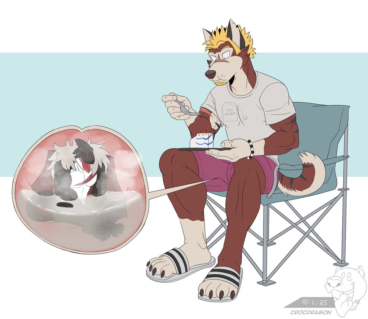 Colored Sketch commissioned by Acidnite