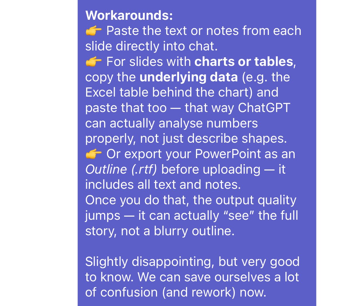 joannamont's tweet image. This feels like finding out that my boyfriend is cheating on me. Am I the last to find this out? #chatgptfail #ai #chatgpt