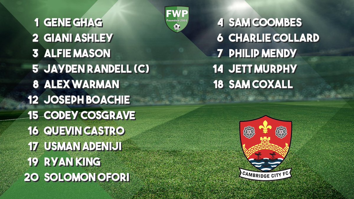 Cambridge City FC 🏆 tweet media