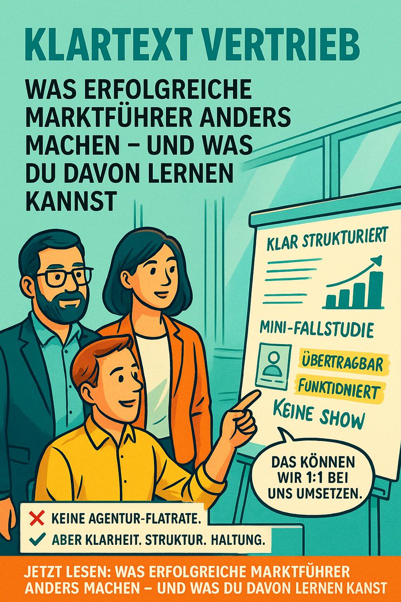 Erfolg = großes Budget? ❌ Falsch! ✅ Erfolgreiche Mittelständler setzen auf Klarheit &amp; Struktur. In KLARTEXT Vertrieb erfährst Du, was B2B-Unternehmen anders machen. 
👉 t2m.io/LI_NLR 
#KLARTEXTvertrieb #MarketingohneBullshit