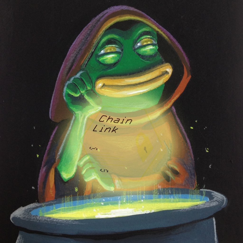 holy fuck <a href="/chainlink/">Chainlink</a> has been cooking lately! $LINK 🧙‍♂️✨