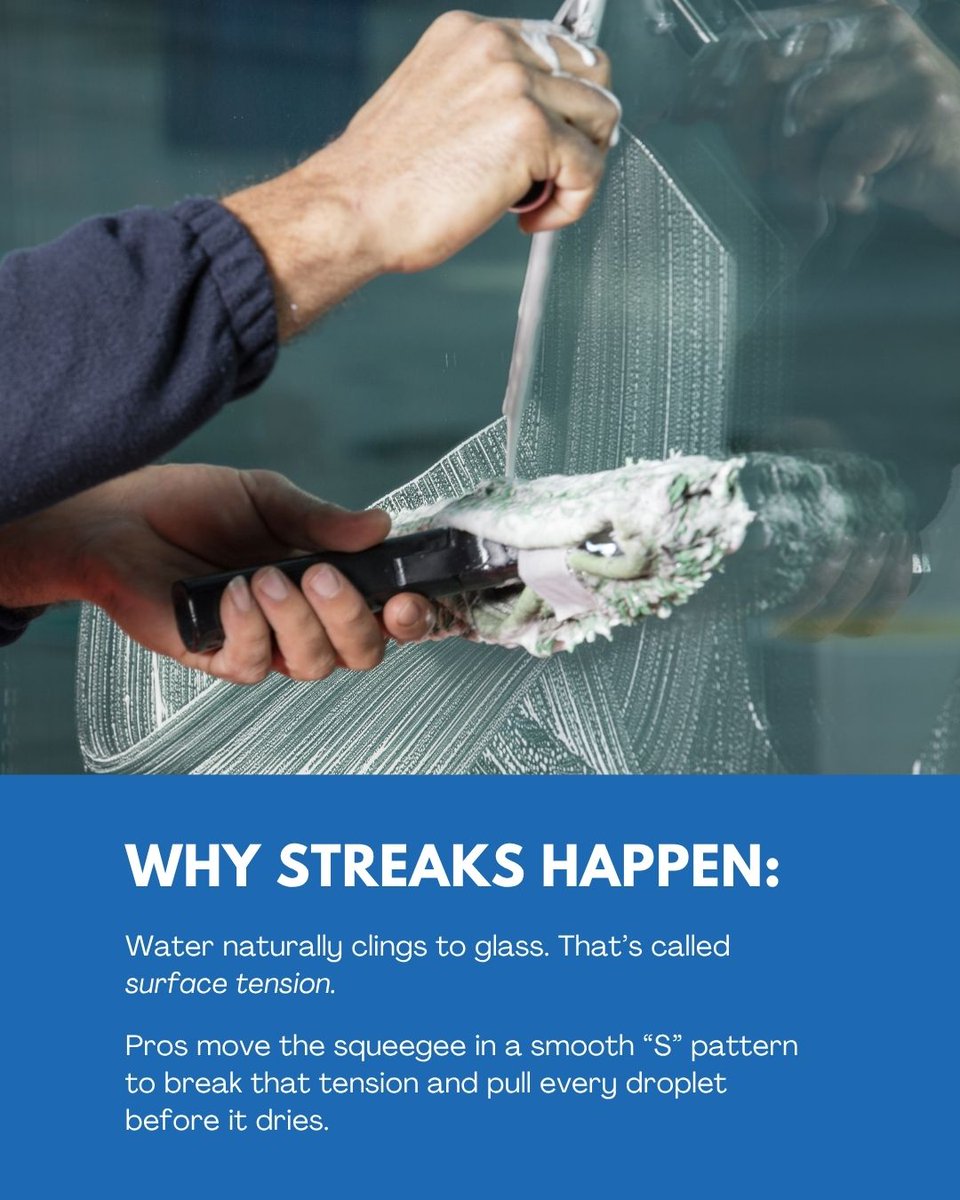BubblesWWGC's tweet photo. Streaks aren’t a mystery: they’re physics and chemistry at work. Here’s how the pros get that crystal-clear finish every time. 🧪✨
•
•
☎️ (800) 640-9170 / 🌐 [https://t.co/pqrEyMXE7i](https://t.co/V4UINGefL0)
•
•
#ScienceOfClean #WindowCleaningTips #WindowWednesday #homesweethome #windowcleaning #windowwashing #guttercleaning #powerwashing #pressurecleaning #barrington #chicago #glenview #lisle #naperville #stcharles #tinleypark #evanston #cleanuptime