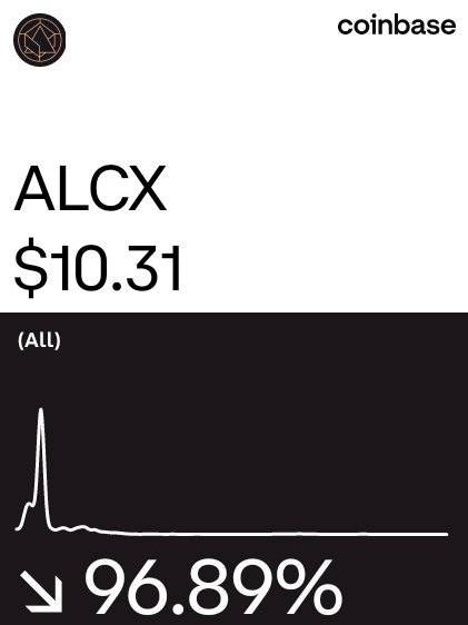 MMerandah's tweet photo. @ZzsBecker  She Cookin' Alchemix on @Coinbase: https://t.co/rCfxfNflKY https://t.co/Vw0lMVfqso