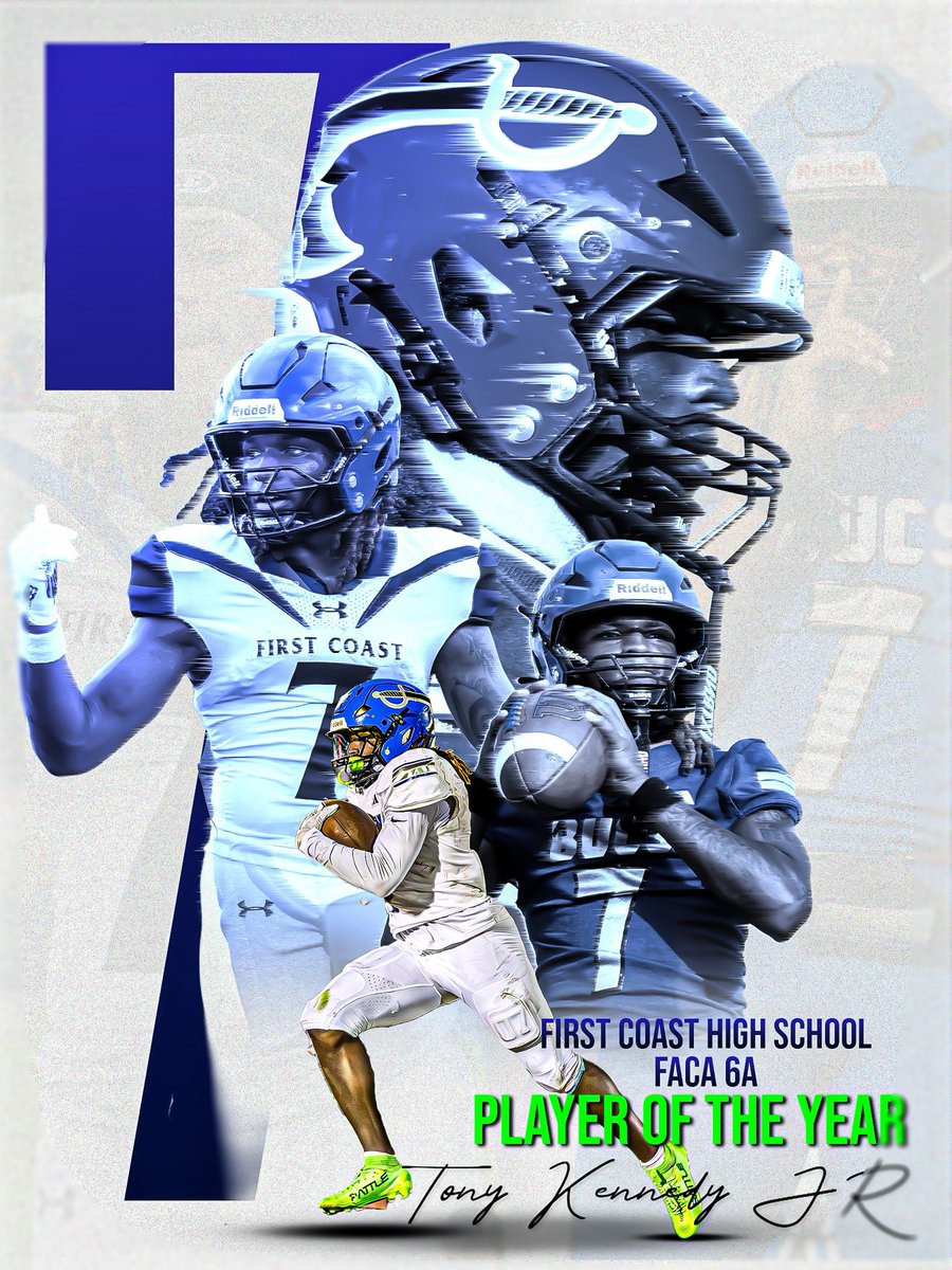 Blessed to be 6A player of the year!!! #AGTG✝️ <a href="/firstcoastbucs/">First Coast Bucs</a> <a href="/Coach_J_Parker/">Jarvis Parker</a> <a href="/CoachMikeG60/">Coach Mike G</a> <a href="/CoachBarnes904/">BARNES 23</a>