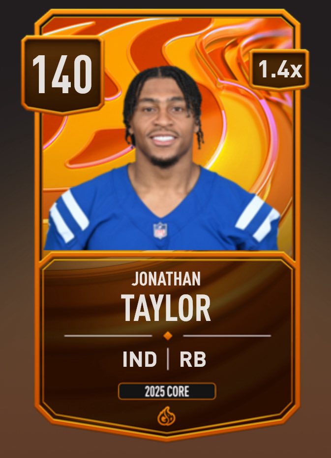 LIKE + RT FOR A FREE GIFT CARD!

Picking a winner who correctly guesses JT’s total yards Sunday! (2 guess max)

Use code DOM on Gameblazers to build a fantasy lineup and enter this week’s free contests for a share of $35,000

gameblazers.onelink.me/7T7o/wl0x05m0 (not required)