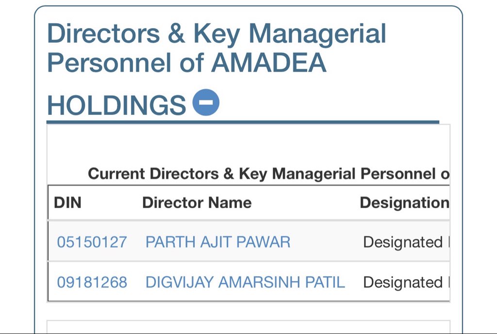 anjali_damania's tweet image. अजित पवारांची ही केस …. एकनाथ खडसेंसारखीच नाही का ? मुख्यमंत्री देवेंद्र फडणवीस आता त्यांच्या लाडक्या उप मुख्यमंत्र्यांवर कारवाई करणार ? 

पार्थ अजित पवार हे डायरेक्टर असलेल्या Amadea Holdings  LLP नावाच्या कंपनीने, १८०४ कोटीची महार वतनाची जमीन ३०० कोटीला घेतली? ह्या व्यवहारात २…