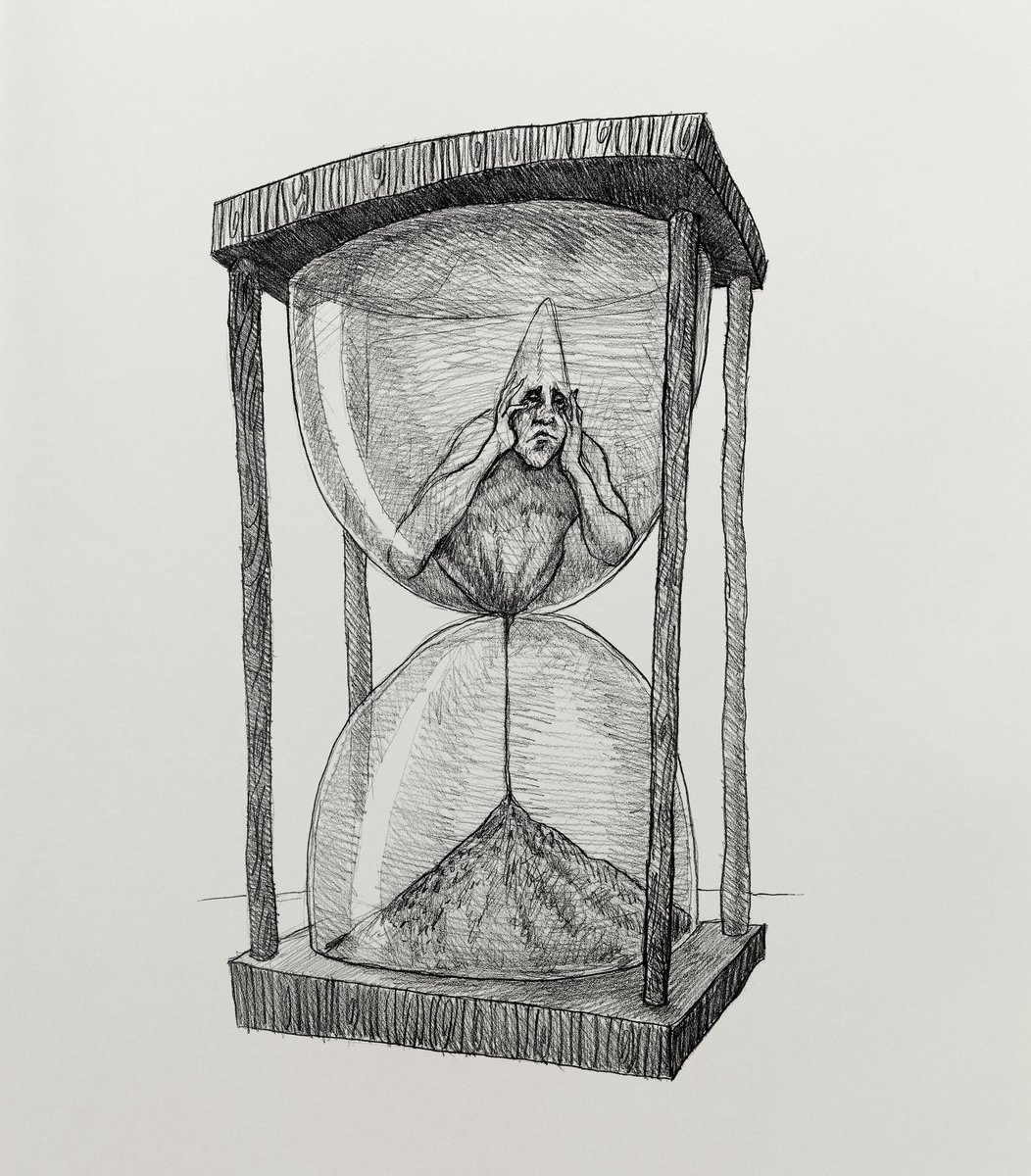 o tempo é aquilo que me escorre por inteiro