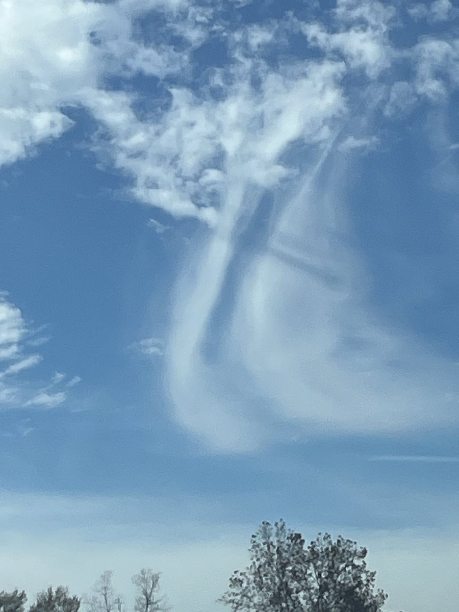 After having visited the cemetery for All Souls Day, Heaven by #LosLonelyBoys was playing on the radio and I saw a cross in the clouds. ✝️😇
